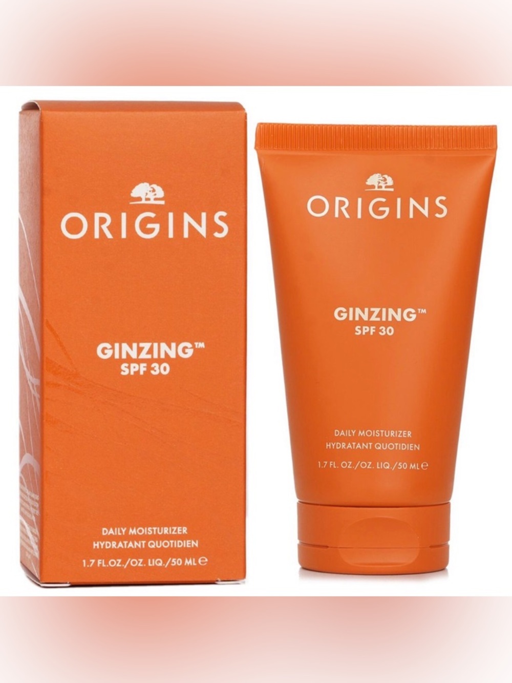 NEW Origins GinZing SPF 30 Daily Moisturizer Broad Spectrum 50 mL